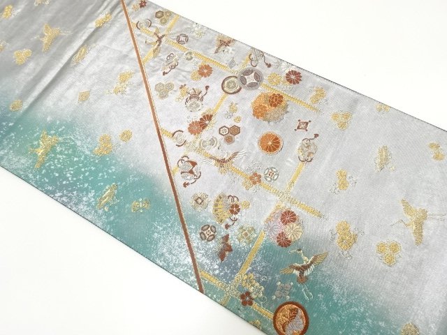 Japanese Kimono / Fukuro Obi Silk